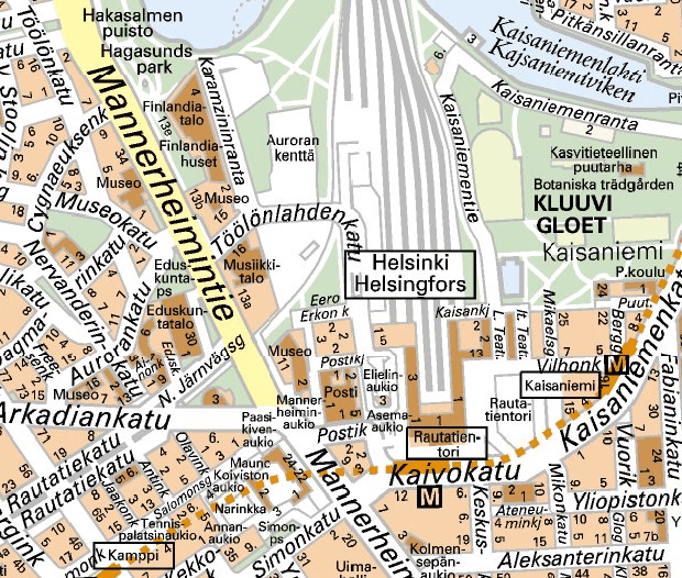 Helsingin kaupungin opaskartta